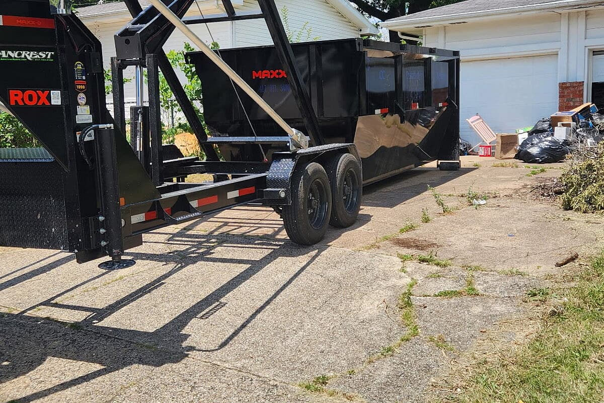 Professional dumpster rental equipment